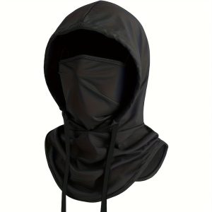 product-fancy-4ecca354-25d2-403c-9443-aa38a6fc3ad3 Summer Black Balaclava Face Mask with Hood