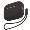 Silicone Protective Case for AirPods Pro 2 – Black with Lanyard