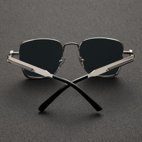 product-open-2ab976f3e2a4471887c12e9c46c12141-goods Vintage Steampunk Square Frame Glasses – Unisex Retro Eyewear